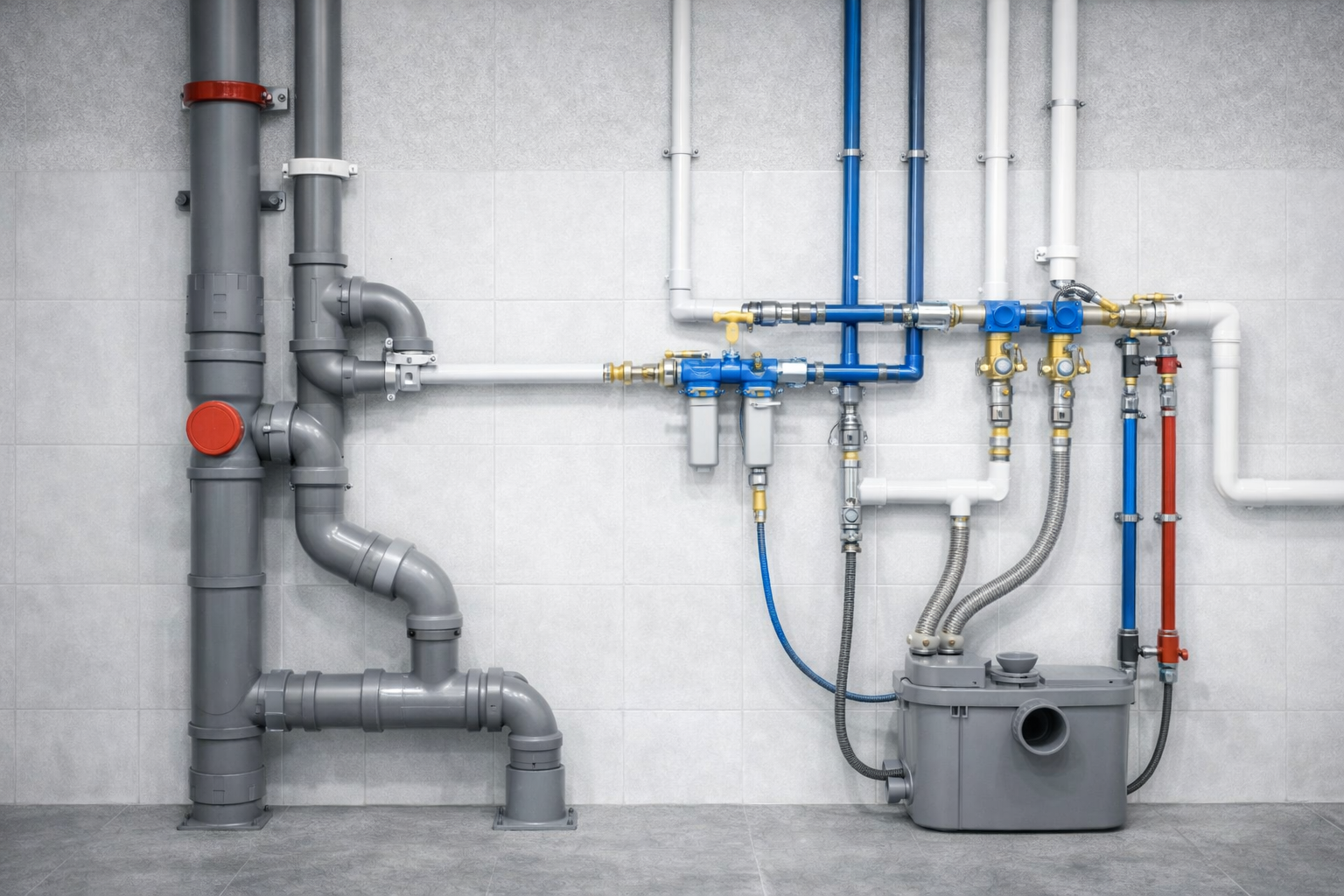 Atık/Temiz Su Tesisatı